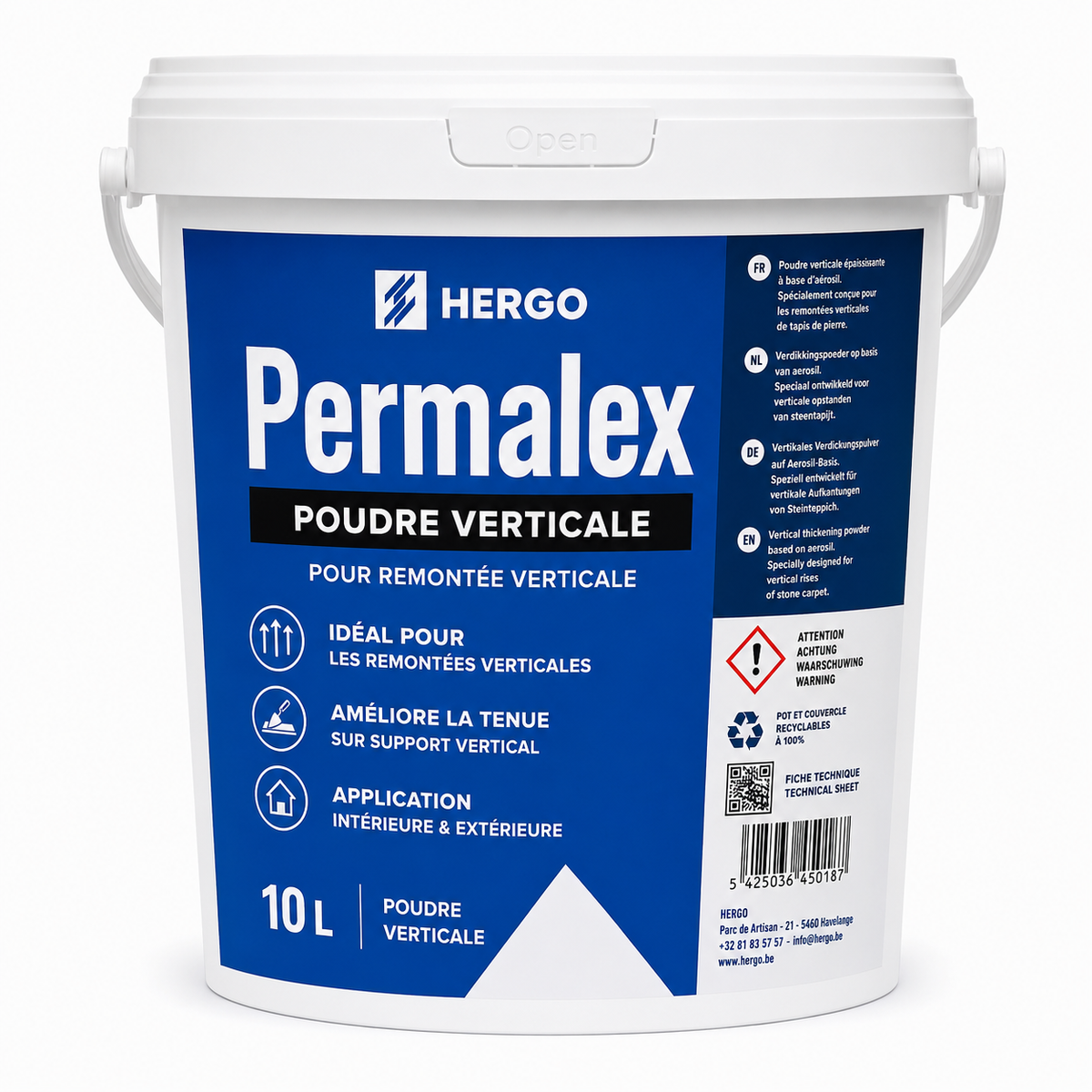 PERMALEX - Poudre verticale - 10L