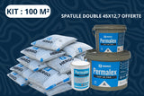 KIT - Tapis de pierre (100 M²) - Piéton - 8mm