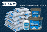 KIT - Tapis de pierre (140 M²) - Piéton - 8mm