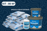 KIT - Tapis de pierre (80 M²) - Piéton - 8mm