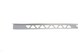 PERMALEX - Baguette de finition alu anodisé - 2,5 M